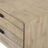 Baly Acacia Mid-Century Gray 2 Drawer Night stand 07