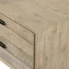 Baly Acacia Mid-Century Gray 2 Drawer Night stand 07 - Baly Acacia Mid-Century Gray 2 Drawer Night stand 07