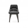 Armen Living Lileth Charcoal / River Upholstered Dining Chair - Set of 2 06