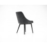 Armen Living Lileth Charcoal / River Upholstered Dining Chair - Set of 2 04