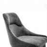 Armen Living Lileth Charcoal / River Upholstered Dining Chair - Set of 2 07