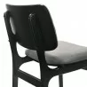 Armen Living Lima Gray Upholstered Wood Dining Chairs In Black Finish - Set of 2 05 - Armen Living Lima Gray Upholstered Wood Dining Chairs In Black Finish - Set of 2 05