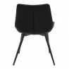 Loralie Black Faux Leather and Black Metal Dining Chairs - Set of 2 06 - Loralie Black Faux Leather and Black Metal Dining Chairs - Set of 2 06