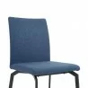 Lyon Blue Fabric and Metal Dining Room Chairs - Set of 2 06 - Lyon Blue Fabric and Metal Dining Room Chairs - Set of 2 06