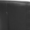 Melanie Swivel Pewter Genuine Leather Barrel Chair 6
