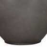 Armen Living Moonstone Large Indoor or Outdoor Planter in Grey Concrete Base