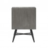Armen Living Makena 1 Drawer Night Stand in Grey Acacia Wood in Gray 03