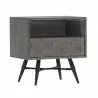 Armen Living Makena 1 Drawer Night Stand in Grey Acacia Wood in Gray 02 - Armen Living Makena 1 Drawer Night Stand in Grey Acacia Wood in Gray 02
