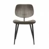Armen Living Miki Mid-Century Walnut Wood Dining Accent Chairs (Set of 2) In Brown 02 - Armen Living Miki Mid-Century Walnut Wood Dining Accent Chairs (Set of 2) In Brown 02