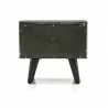 Armen Living Mohave Mid-Century Tundra Gray Acacia Single Drawer Night Stand  03 - Armen Living Mohave Mid-Century Tundra Gray Acacia Single Drawer Night Stand  03