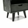 Armen Living Mohave Mid-Century Tundra Gray Acacia Single Drawer Night Stand  05 - Armen Living Mohave Mid-Century Tundra Gray Acacia Single Drawer Night Stand  05