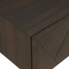 Armen Living Marquis 1 Drawer Oak Wood Nighstand With Black Metal Legs 05