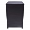 Oskar Industrial 3-Drawer End Table - Back