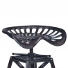 Osbourne Adjustable Barstool in Industrial Copper Metal finish 002