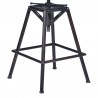 Osbourne Adjustable Barstool in Industrial Copper Metal finish 004