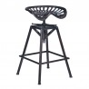 Osbourne Adjustable Barstool in Industrial Copper Metal finish 001