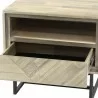 Armen Living Peridot 1 Drawer Nightstand In Natural Acacia WoodIin Gray 06 - Armen Living Peridot 1 Drawer Nightstand In Natural Acacia WoodIin Gray 06