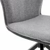 Armen Living Petrie Dining Room Accent Chair In Gray Fabric And Faux Leather with Black Finish 06 - Armen Living Petrie Dining Room Accent Chair In Gray Fabric And Faux Leather with Black Finish 06
