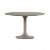 Armen Living Pippa Concrete And Metal Tulip Round Dining Table 1