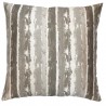 Murray Contemporary Decorative Feather and Down Throw Pillow In Stone Jacquard Fabric