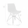 Armen Living Palmetto Contemporary Dining Chair In Gray Fabric With Black Metal Legs 08 - Armen Living Palmetto Contemporary Dining Chair In Gray Fabric With Black Metal Legs 08