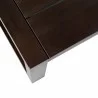 Paradise Outdoor Patio Solid Eucalyptus Wood Coffee with Dark Finish - Table Edge - Paradise Outdoor Patio Solid Eucalyptus Wood Coffee with Dark Finish - Table Edge