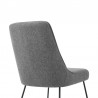 Armen Living Quartz Gray Fabric And Metal Dining Room Chairs 08