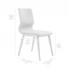Armen Living Robin Mid-Century Dining Chair In Walnut Finish And Gray Fabric - Set of 2 09