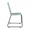 Shasta Outdoor Metal and Rope Stackable Dining Chair  In Wasabi Rope  - Set of 2 3