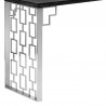 Armen Living Skyline Console Table In Charcoal 02