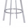 Saturn Contemporary 26" Bar Height Barstool in Black - Legs