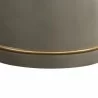 Pinni Gray Concrete Round Dining Table with Bronze Painted Accent 01 - Pinni Gray Concrete Round Dining Table with Bronze Painted Accent 01