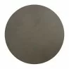 Pinni Gray Concrete Round Dining Table with Bronze Painted Accent 04 - Pinni Gray Concrete Round Dining Table with Bronze Painted Accent 04