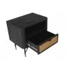Armen Living Saratoga Nightstand in Black Acacia with Rattan 03 - Armen Living Saratoga Nightstand in Black Acacia with Rattan 03