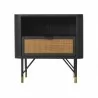 Armen Living Saratoga Nightstand in Black Acacia with Rattan 04 - Armen Living Saratoga Nightstand in Black Acacia with Rattan 04