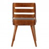 Armen Living Storm Mid-Century Dining Chair In Walnut Wood And Charcoal Fabric 03