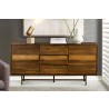 Armen Living Superb Rustic Oak Buffet Cabinet
