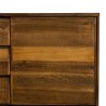 Superb Rustic Oak Buffet Cabinet - Cabinet Close-Up