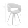 Summer Modern Chair - Seat Dimension