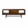 Superb Rustic Oak Coffee Table with Drawer - Front