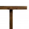 Superb Rustic Oak Dining Table - Close-Up
