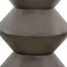 Armen Living Lizzie Concrete Indoor Outdoor Accent Stool End Table  - Armen Living Lizzie Concrete Indoor Outdoor Accent Stool End Table 