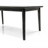 Armen Living Toledo Mid-Century Tundra Gray Acacia Dining Table  05