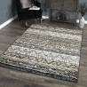 Togo Contemporary Area Rug in Blue/Gold - 2