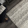 Togo Contemporary Area Rug in Grey/Cream 2