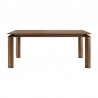 Armen Living Treviso Mid-Century Extension Dining Table In Walnut Finish07