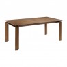 Armen Living Treviso Mid-Century Extension Dining Table In Walnut Finish 02