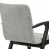 Armen Living Varde Mid-Century Gray Upholstered Dining Chairs In Black Finish 06 - Armen Living Varde Mid-Century Gray Upholstered Dining Chairs In Black Finish 06