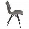 Zurich Dining Chair in Vintage Gray - Side