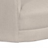 Sunpan Grimaldi Sofa in Liv Sand - Seat Closeup Angle